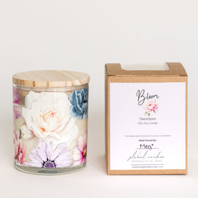 Bloom 10oz Floral Jar