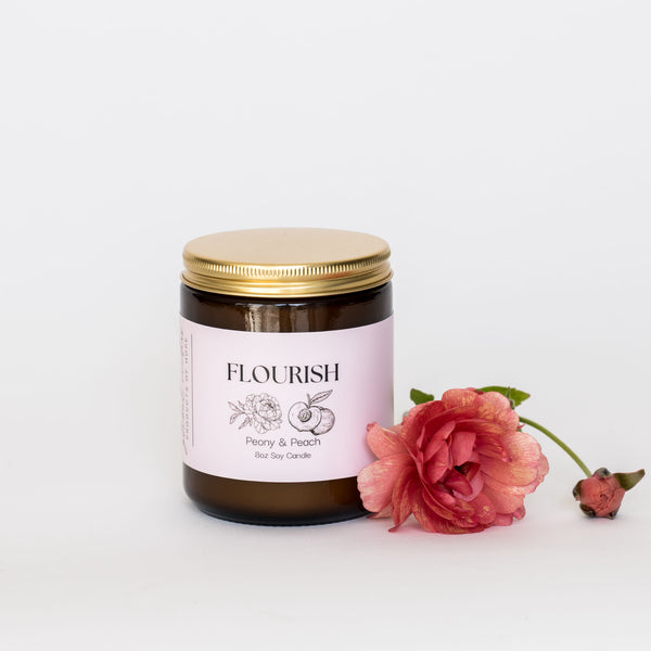 Flourish Candle 8oz Jar