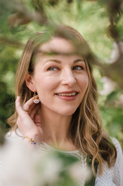 Sunlit Petal Earring