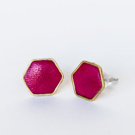Fuchsia Hexagon