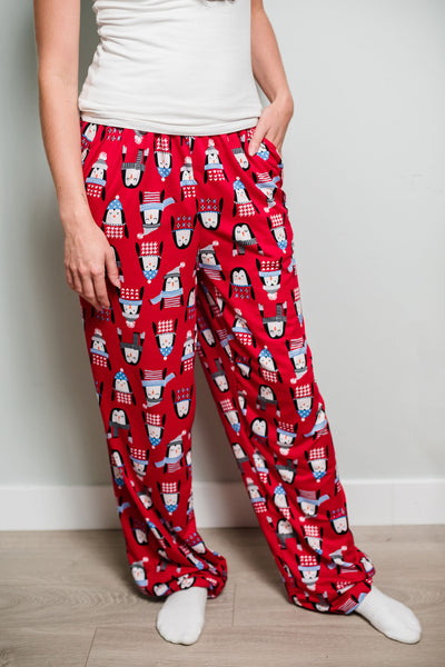 Chilly The Penguin Adult Pajama Pant