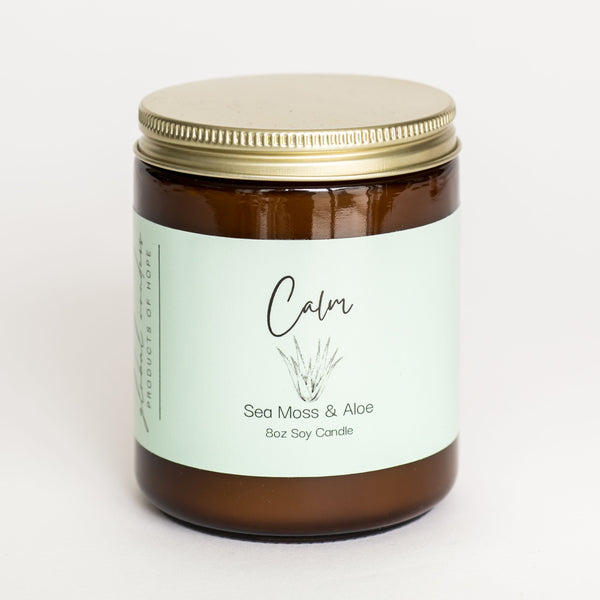 Calm Candle 8oz Jar