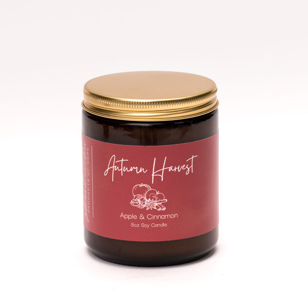 Autumn Harvest Candle 8oz Jar