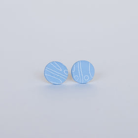 Periwinkle Daze - Studs