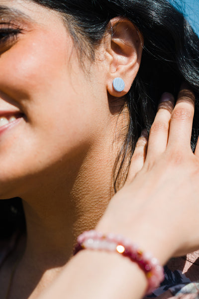 Periwinkle Daze - Studs