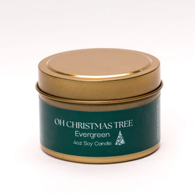 Oh Christmas Tree Candle 4oz