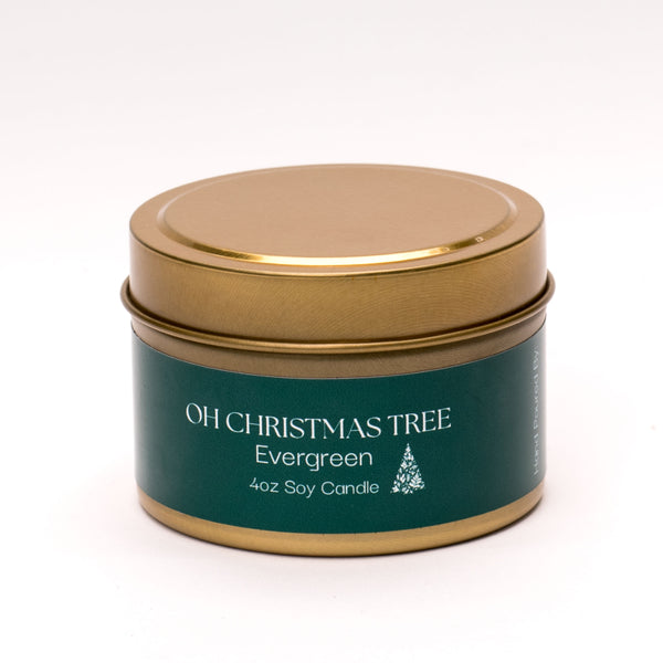 Oh Christmas Tree Candle 4oz