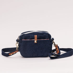 Indigo Sling Belt it Bag