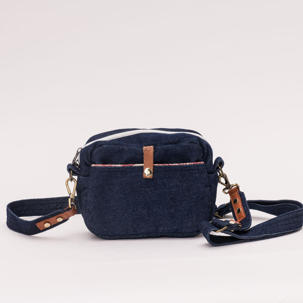 Indigo Sling Belt it Bag