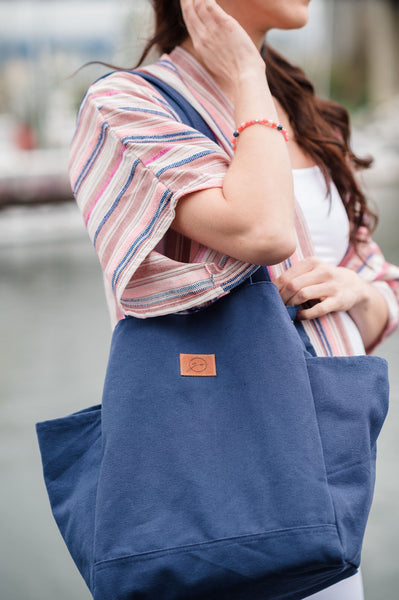 Nautical Wave Tote