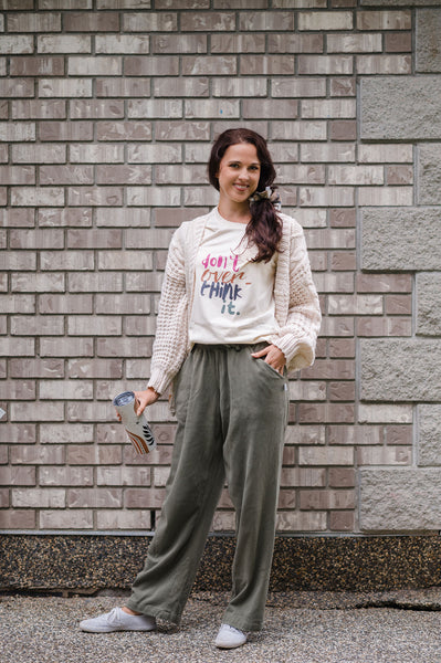 Don't Over Think It Tee