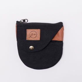 Monochrome  Bloom Coin Purse