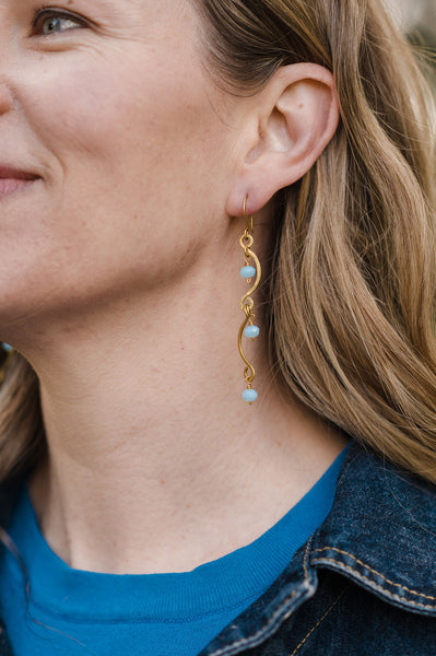Ocean Whisper Earring