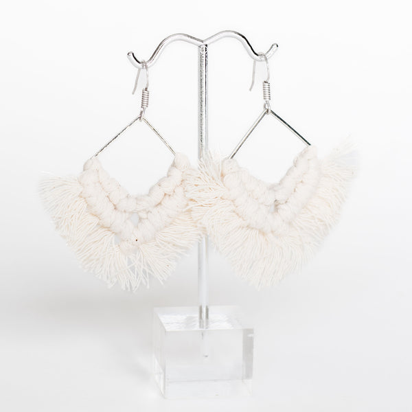 Airy Macrame Earrings
