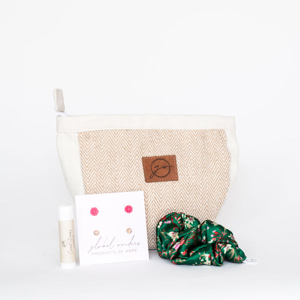 Bloom Zipper Pouch Gift Set