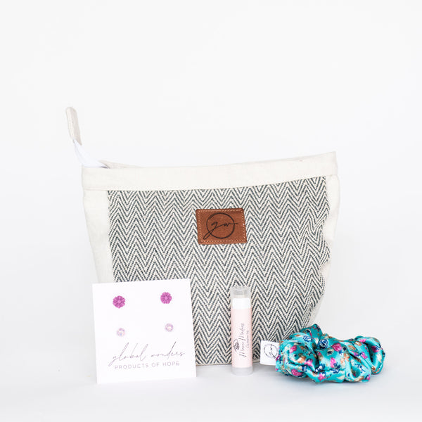 Bloom Zipper Pouch Gift Set