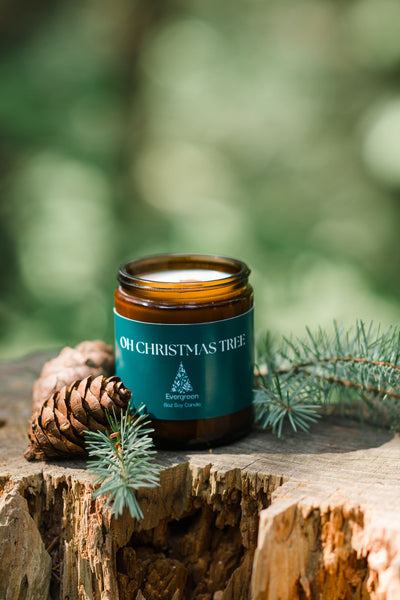 Oh Christmas Tree Candle 8oz
