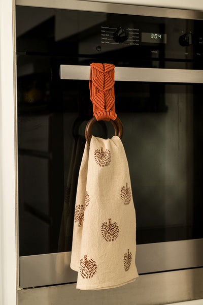 Macrame Tea-Towel Holder