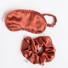 Pumpkin Dream Sleep Mask & Scrunchie Set