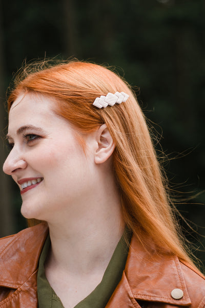 Sweater Weather Hair Barrette