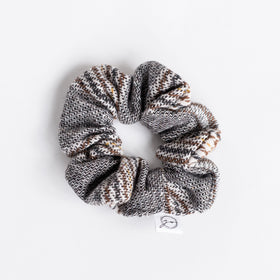 Pumpkin Plaid Scrunchie