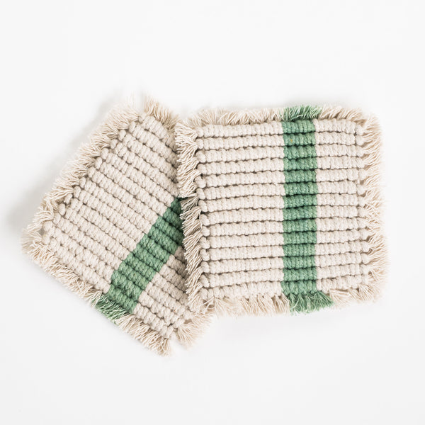 Oak Square Coaster 2 pack