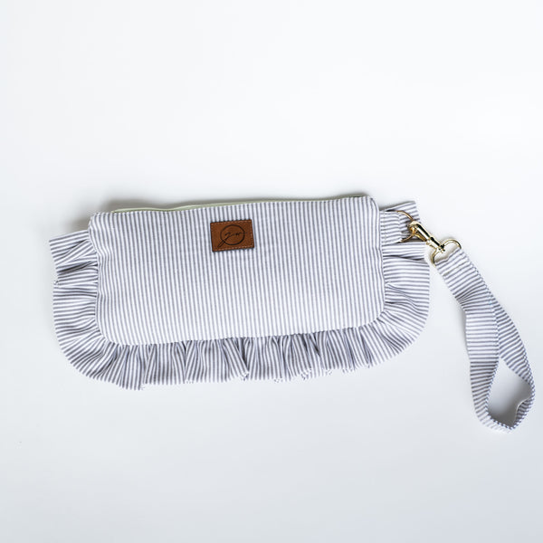 Ruffle Me Clutch