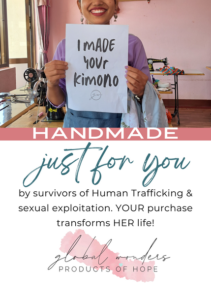 Apricot Floral Kimono