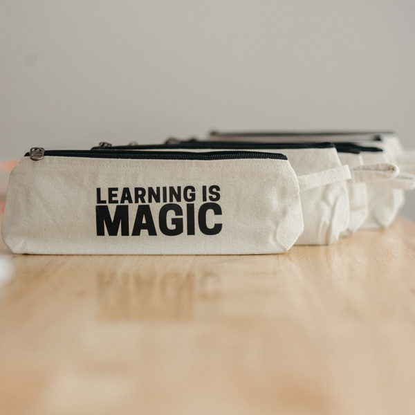 'Learning Is Magic' Pencil Case