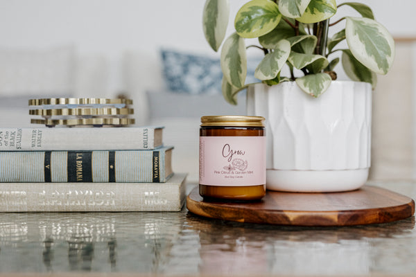 Grow Candle 8oz Jar