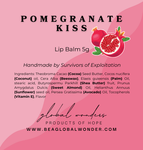 Pomegranate Kiss Lip Balm