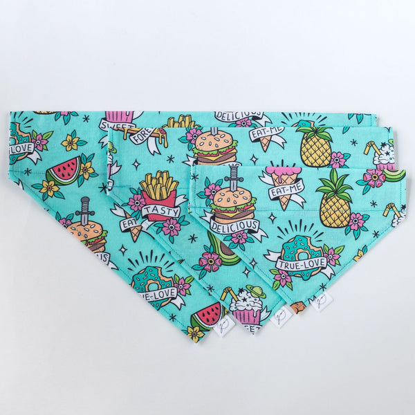 "Let's Eat" Pet Bandanna