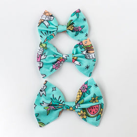 "Let's Eat" Pet Bow Tie