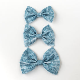 Moroccan Blues Pet Bow Tie