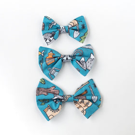 Camping Pet Bow Tie
