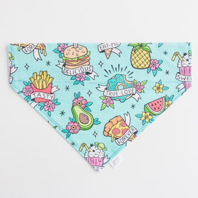 "Let's Eat" Pet Bandanna