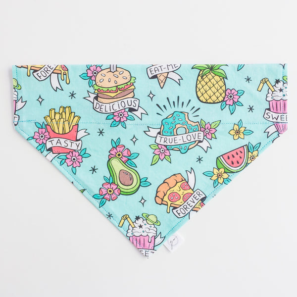 "Let's Eat" Pet Bandanna
