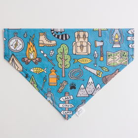 Camping Pet Bandanna