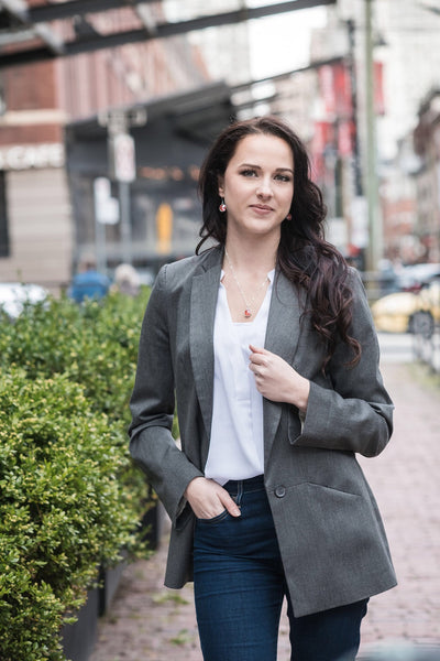 global wonders, products of hope, handmade, made by survivors, human trafficking, fair wage, skill development, designed by survivors, made in Nepal, designed in Canada, SA Foundation, jewelry, accessories, fashion with purpose, ethically made, fashion for good, spring collection, necklace, Swarovski crystals, silver-plated, coral