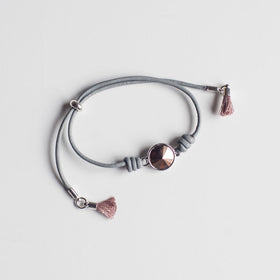 global wonders, products of hope, handmade, made by survivors, human trafficking, fair wage, skill development, designed by survivors, made in Nepal, designed in Canada, SA Foundation, jewelry, textiles, accessories, fashion with purpose, ethically made, fashion for good, spring collection, bracelet, Swarovski crystal, silver-plated, leather, tassels, one-size, adjustable